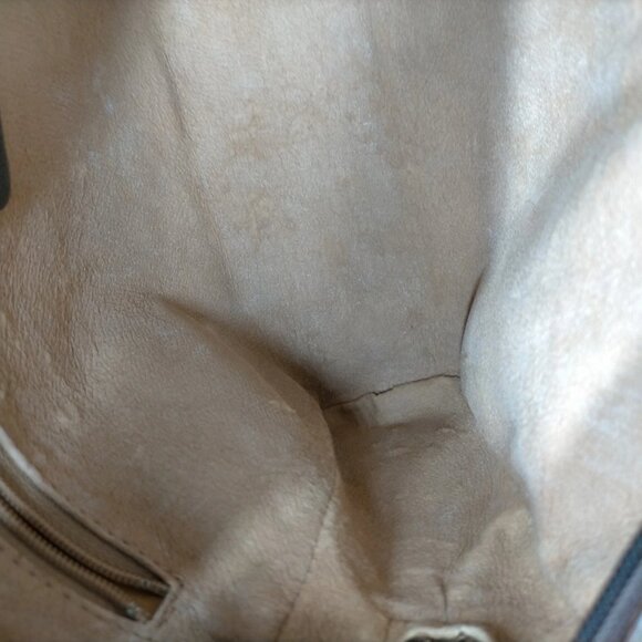 Vintage Gucci Clutch Sherry Line Brown PVC Crossbody Bag mon621-101625 - Picture 14 of 16